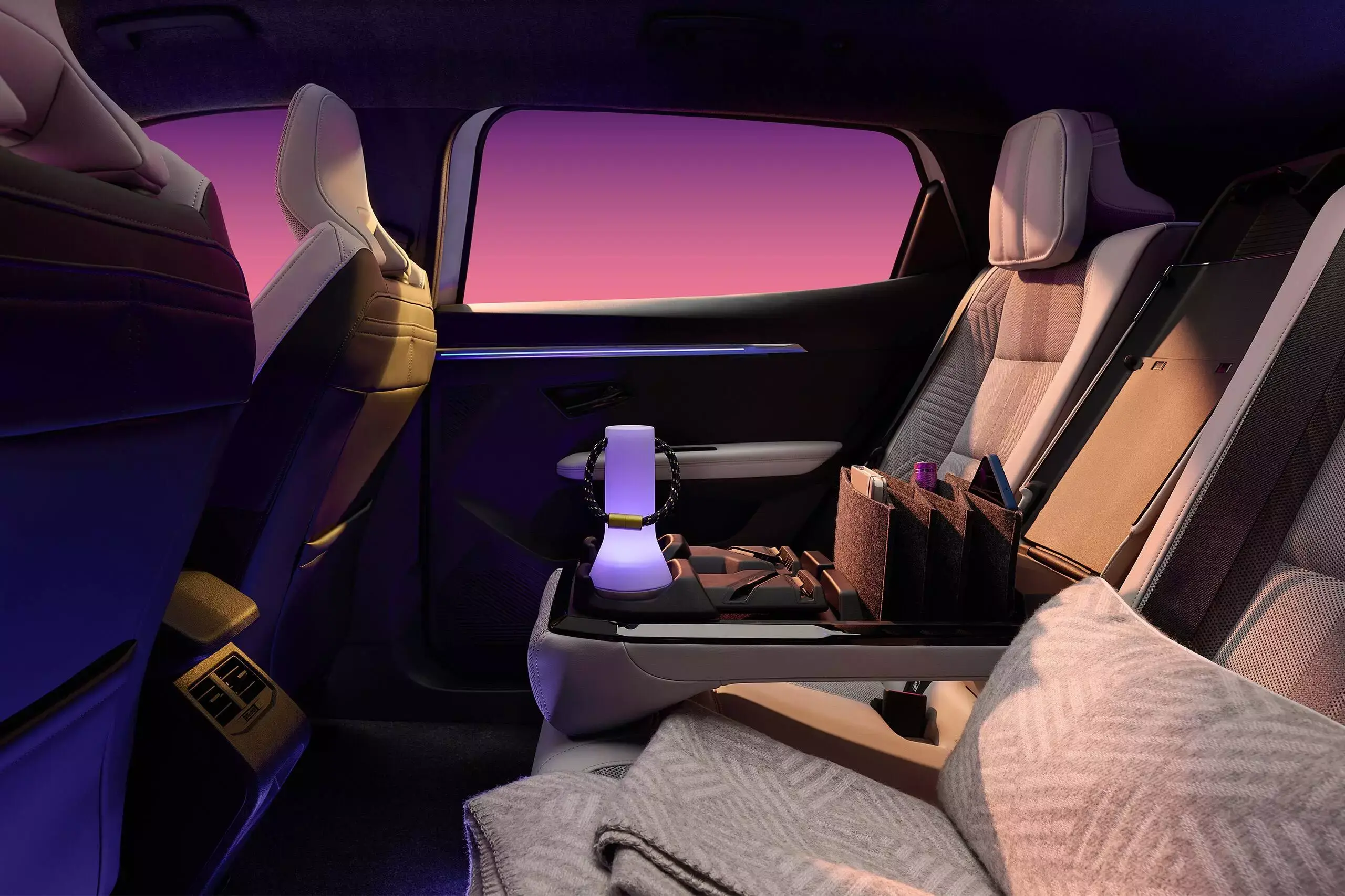 welcoming and comfortable rear seating